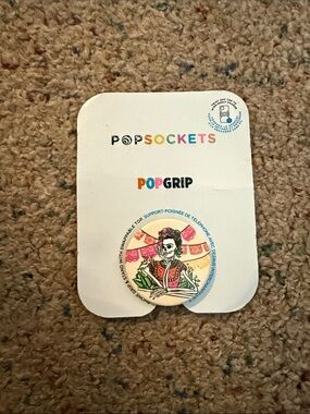 PopSocket PopGrip Frida Skull Floral Multicolor Phone Grip